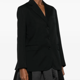 SIMONE ROCHA - Women Back Cut Out Bow Detail Jacket