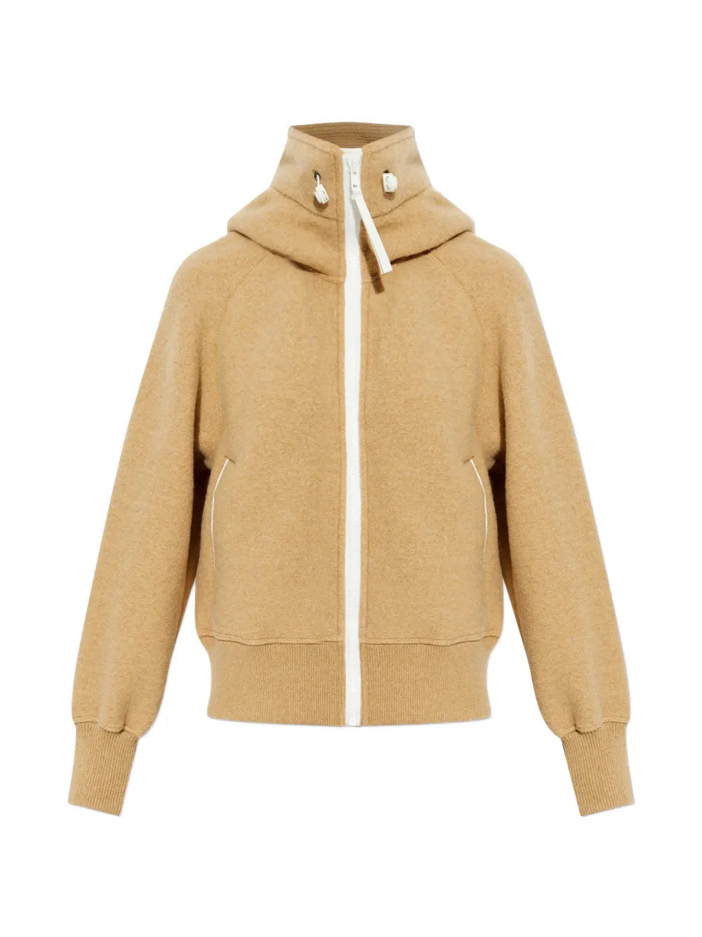 Brown jacket, front view