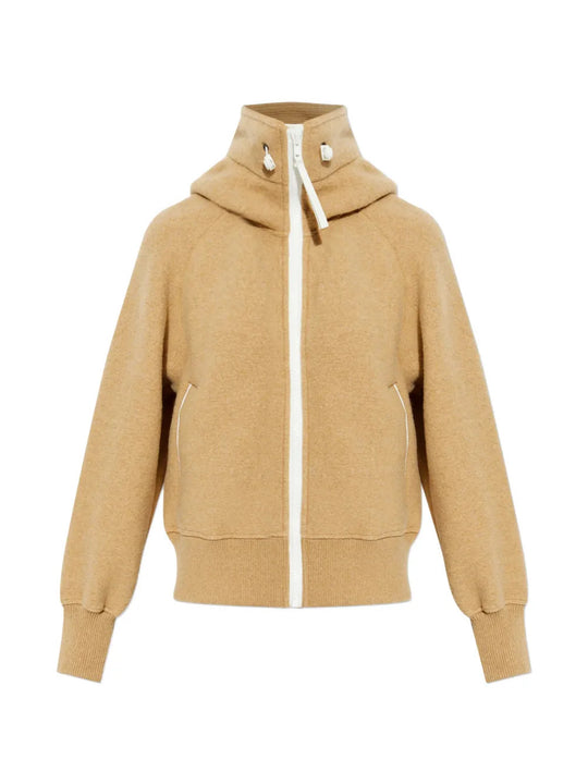 Brown jacket, front view