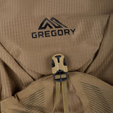 Close up of Tan bag, showing detail