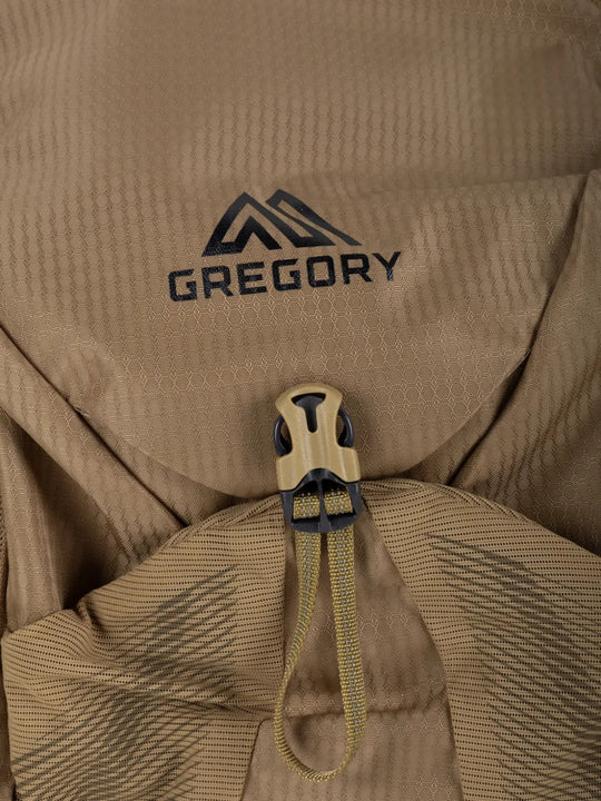 Close up of Tan bag, showing detail