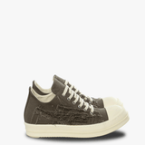 Brown sneakers, front view
