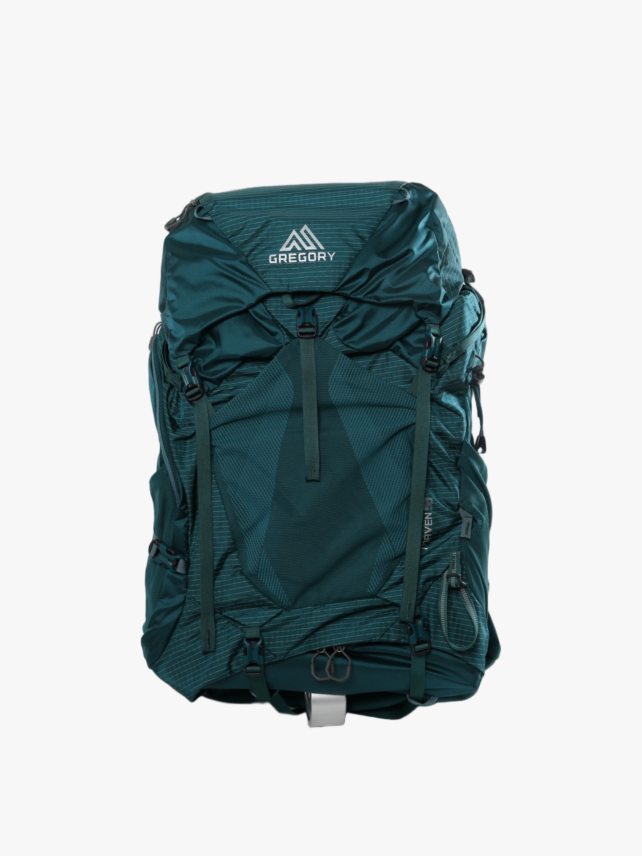 Green bag, front view