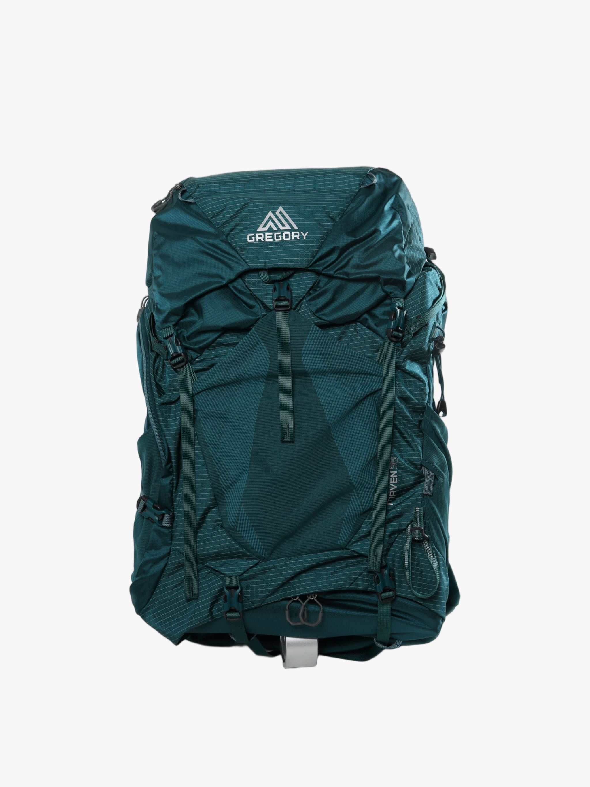 Green bag, front view