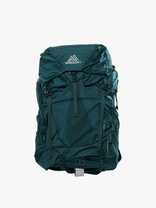 Green bag, front view