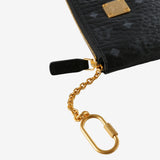 Close up of  Black bag ,showing texture of the leather