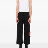Black pants, full body view