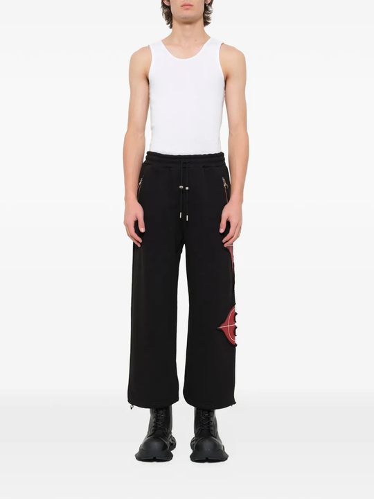 Black pants, full body view