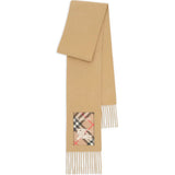 BURBERRY - Unisex Mu Solid Label Scarves