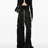 Black pant, full body view