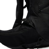 Close up of black bags, showing texture of the nylon fabric