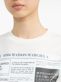 MM6 Maison Margiela - Women Stamp Logo T-Shirts