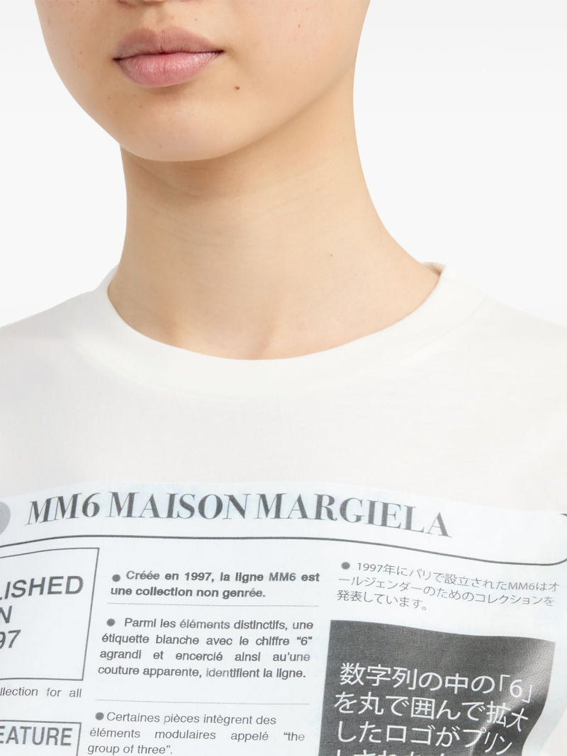 MM6 Maison Margiela - Women Advertisment T-Shirt