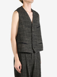 ZIGGY CHEN - Men Single Breasted Waistcoat