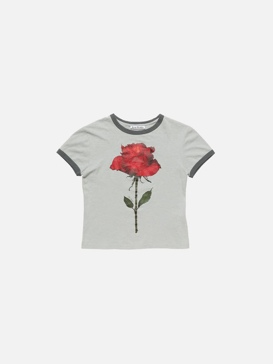 Grey t-shirt, front view
