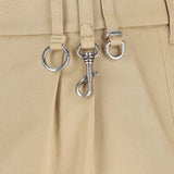 Close up of Tan skirt, showing detail