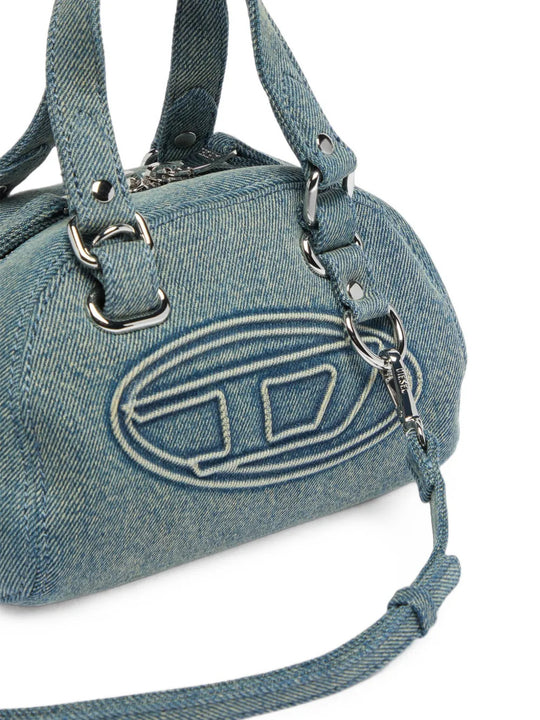 Blue bag, front view