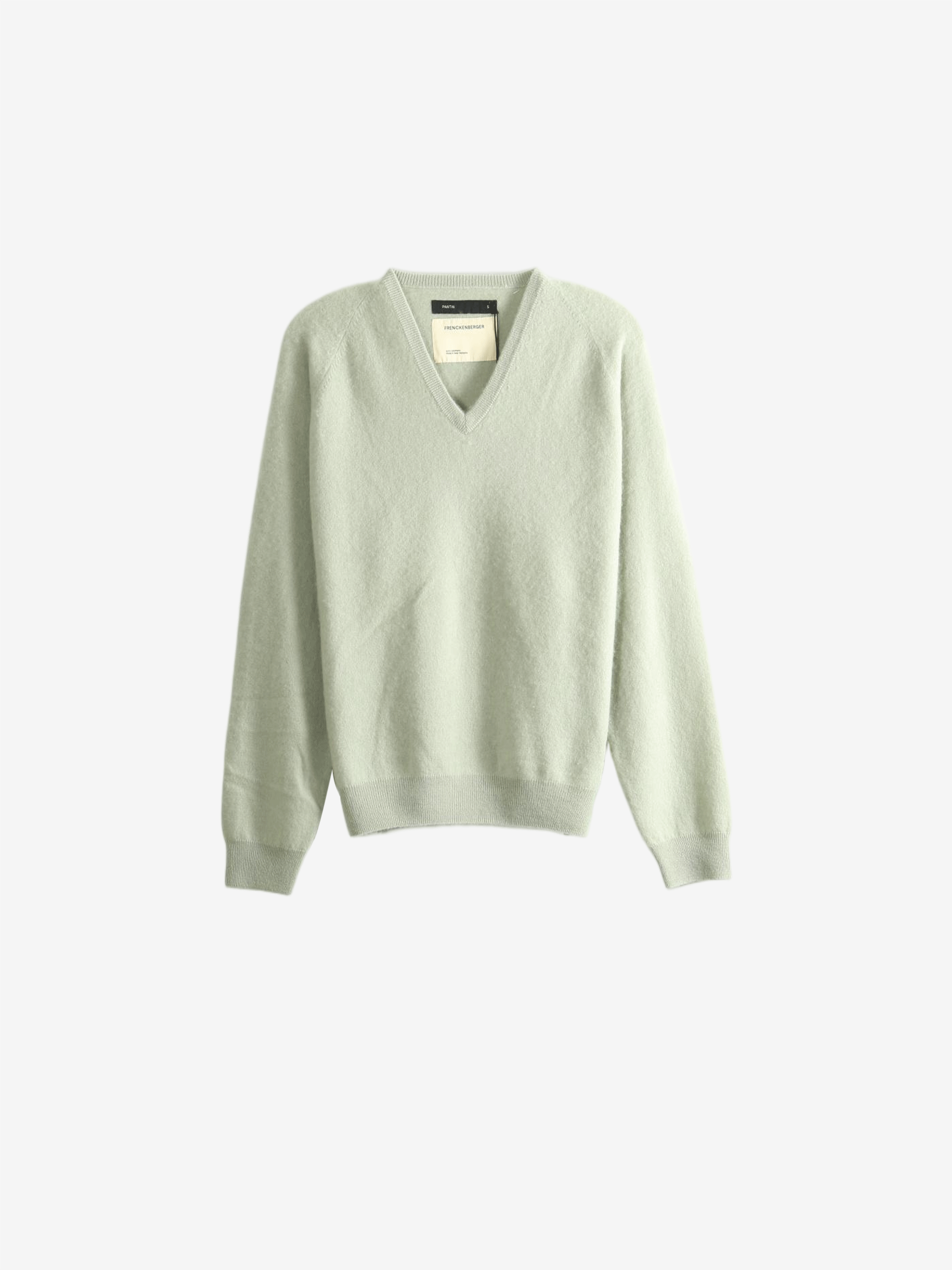 Green hoodie, front view