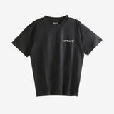 Black t-shirt,back view