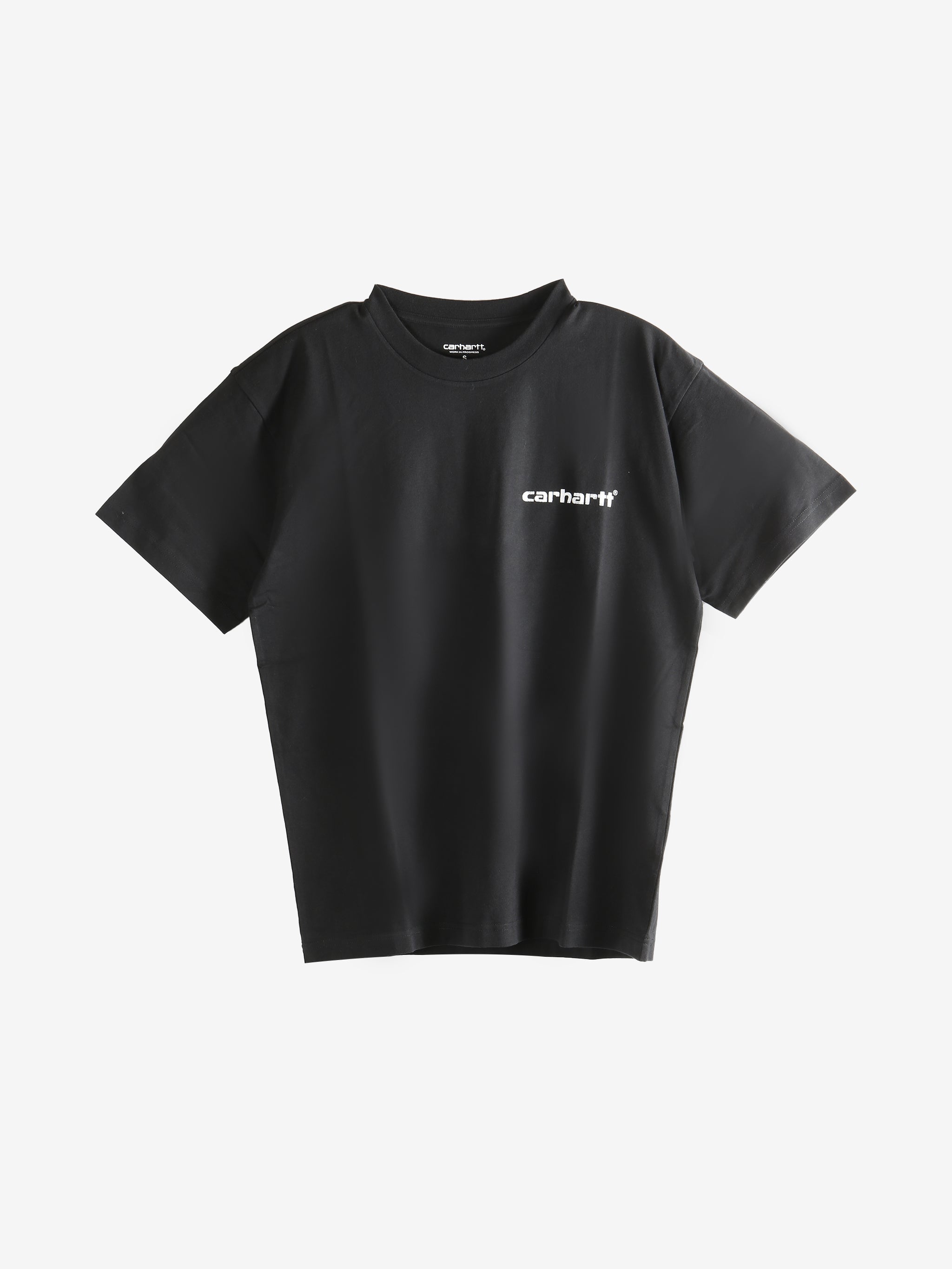 Black t-shirt,back view