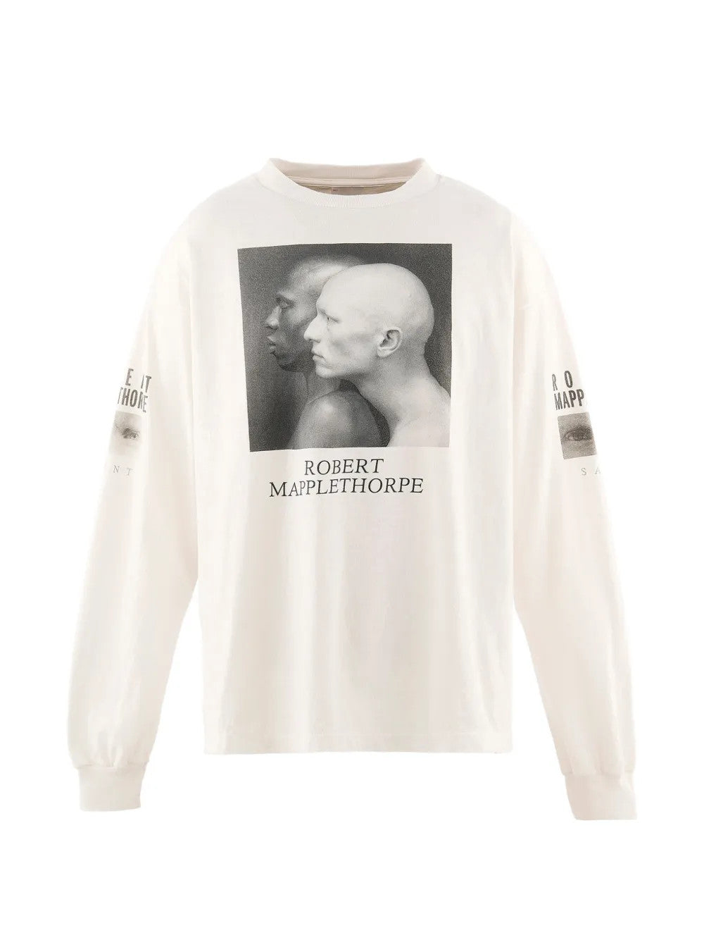 White t-shirt, front view