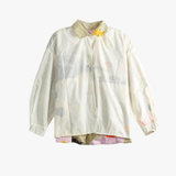 Tan shirt, front view