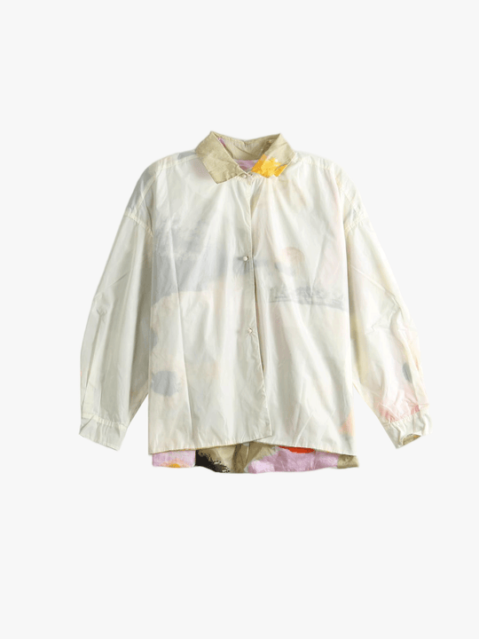Tan shirt, front view