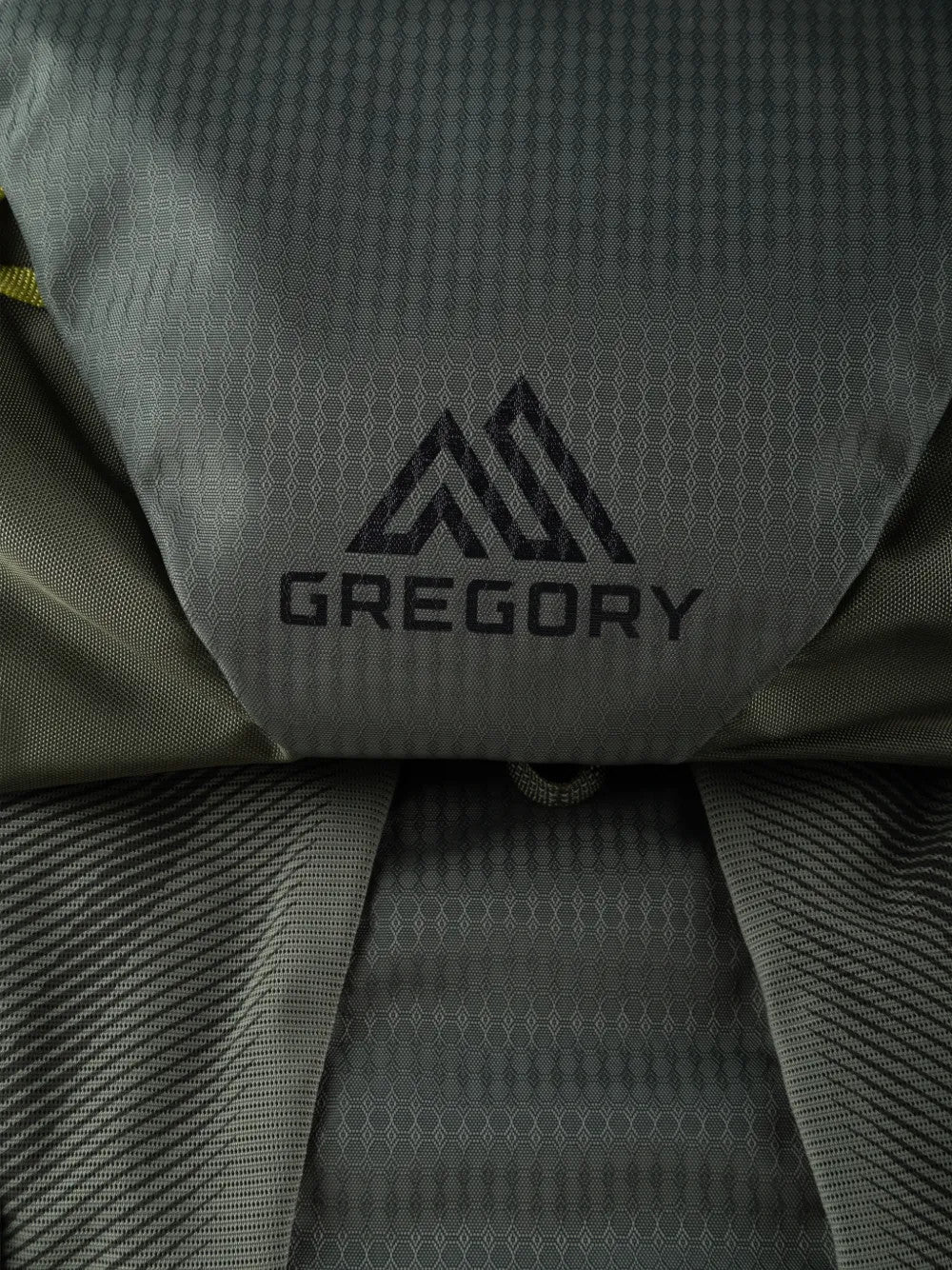 Close up of Green bag, showing detail