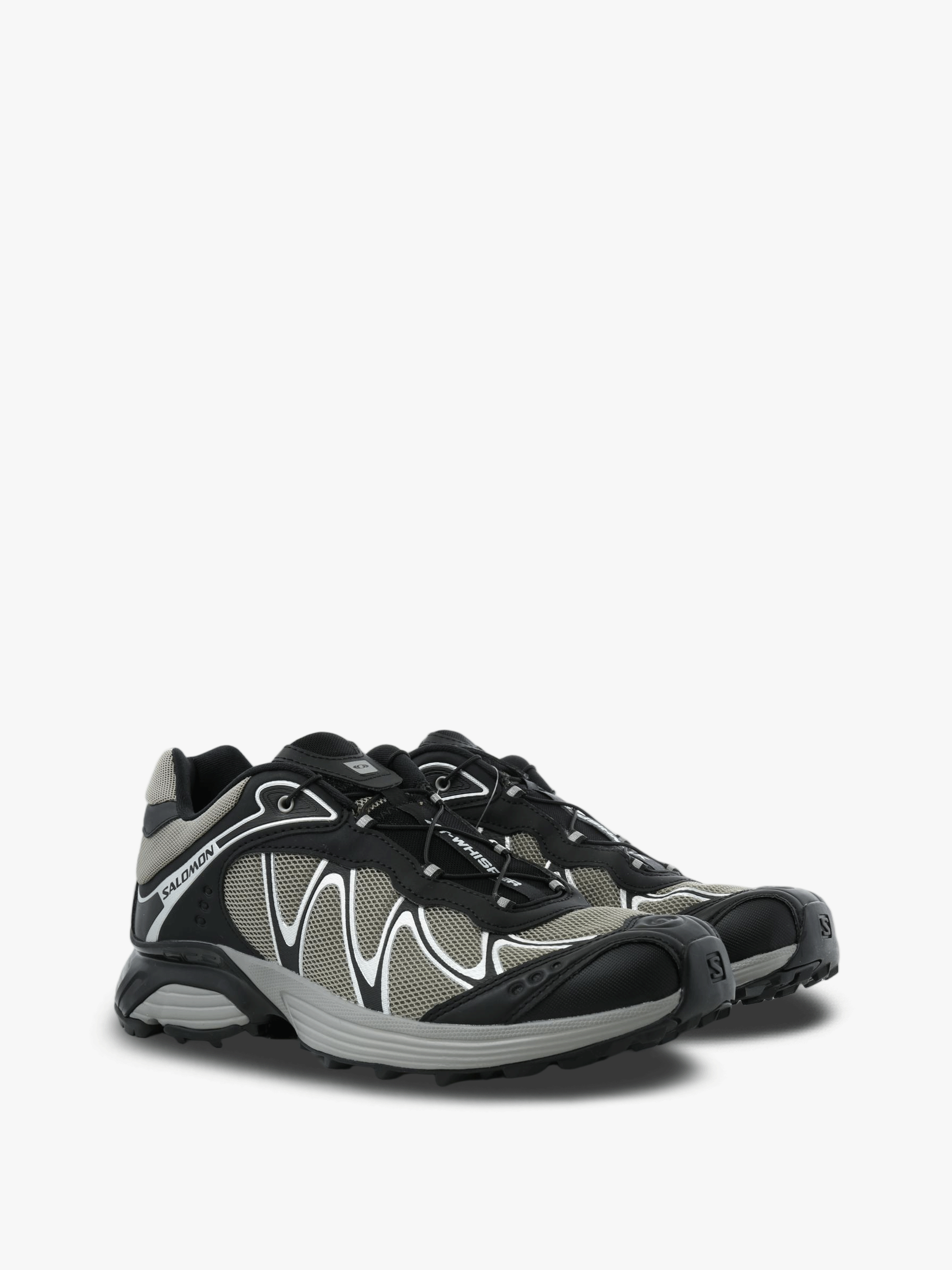 Grey shoes, front view