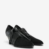 Black shoes, front view