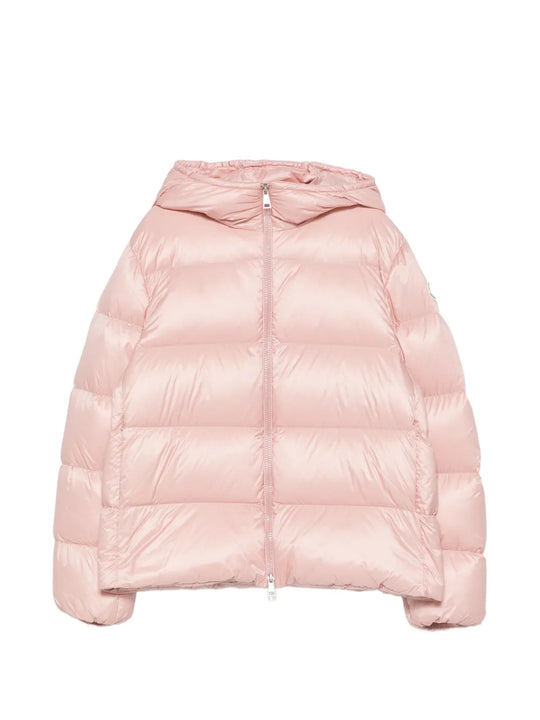 Pink jacket, front view