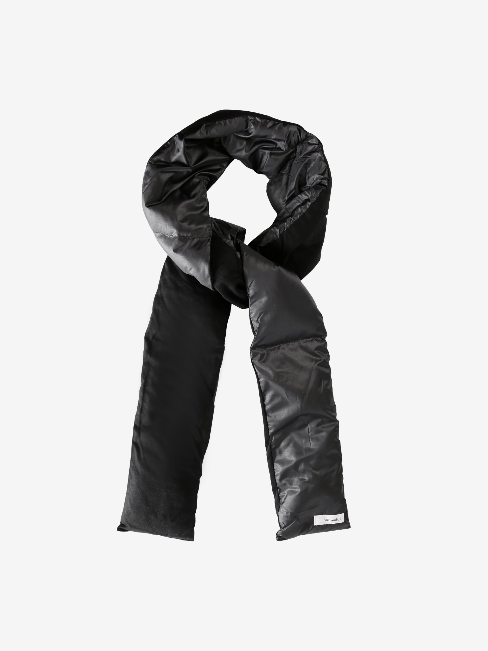 Black scarf, front view