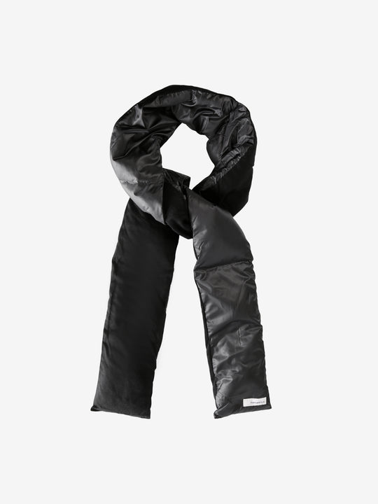 Black scarf, front view