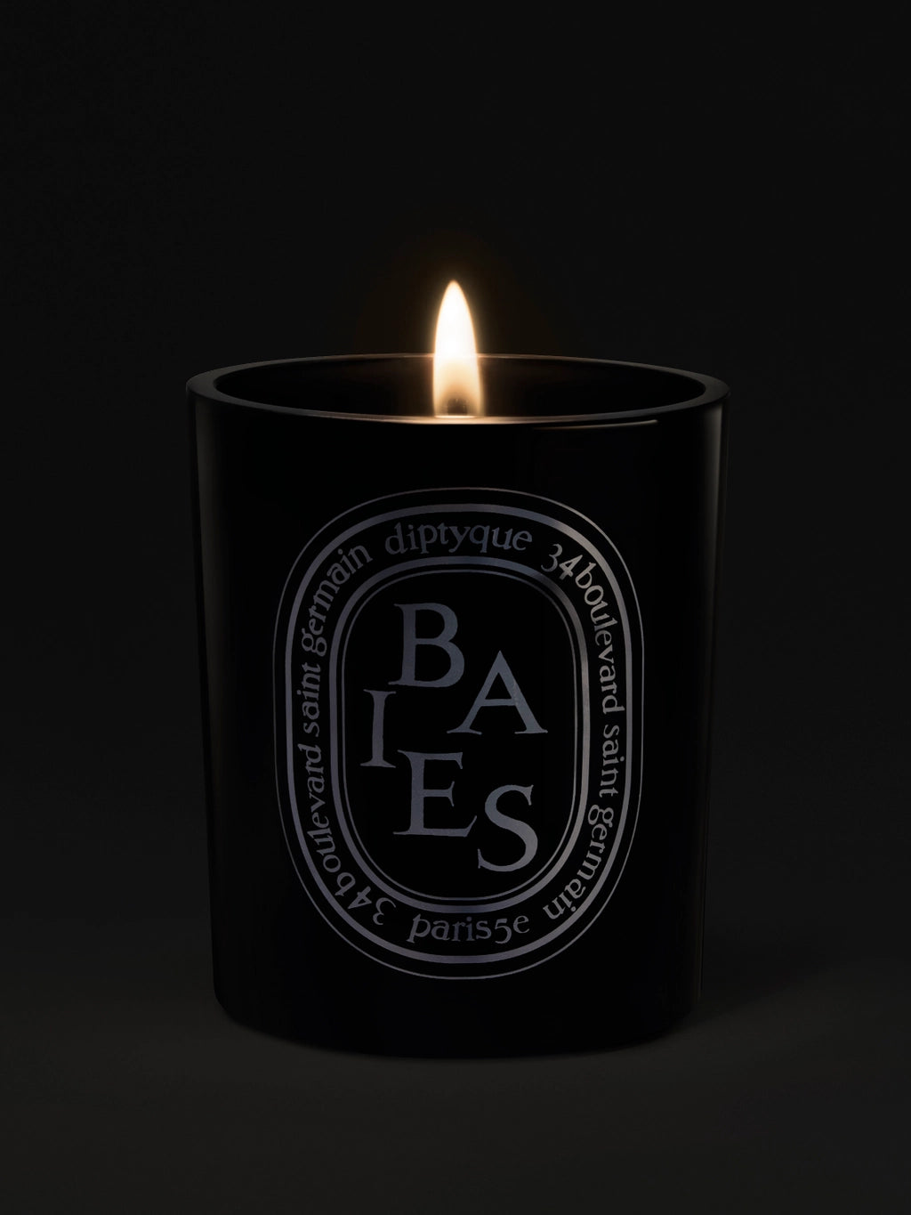 DIPTYQUE Black Baies Medium Candle