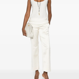 White tops, full body view