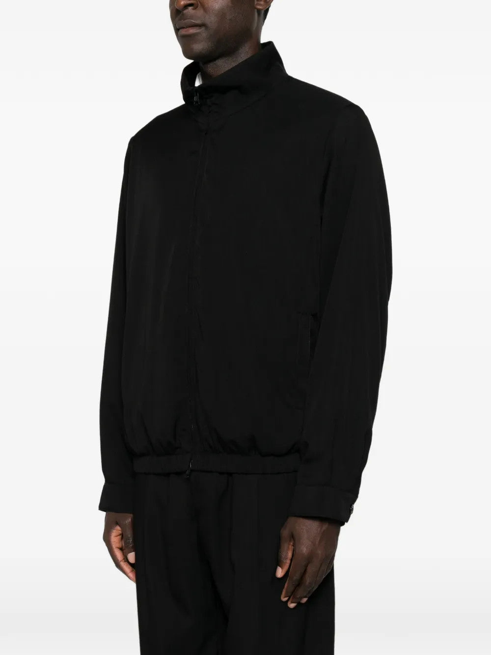 Black jacket, full body view