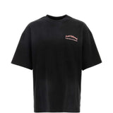 Black t-shirt, front view