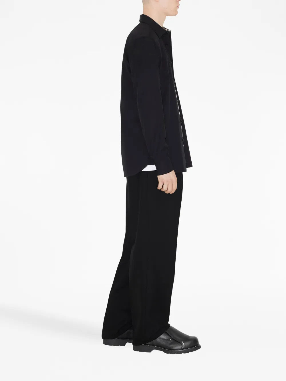 Black top, full body view