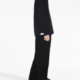 Black top, full body view