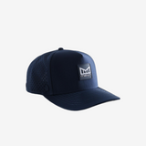 Navy hat, front view