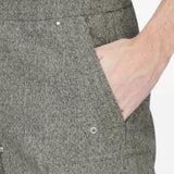Close up of Grey pants, showing detail