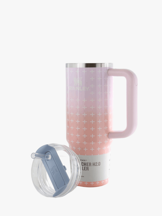 Pink product, front view