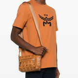 Tan bag, front view