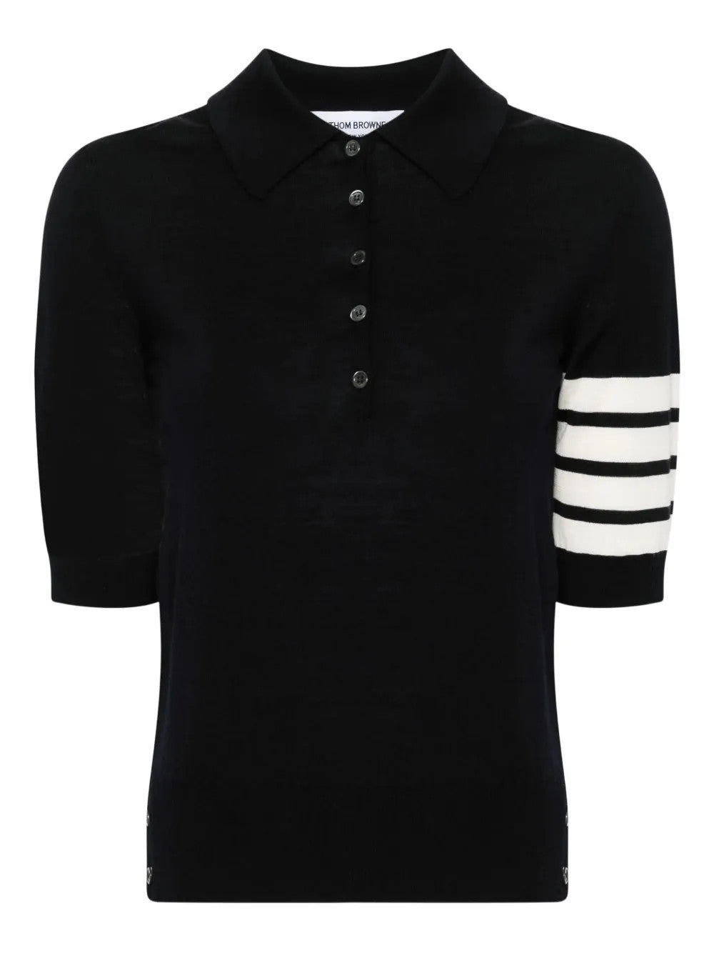 Black shirt, front view