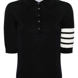 Black shirt, front view