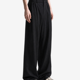 Black pants, full body view