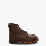 Brown boots, front view