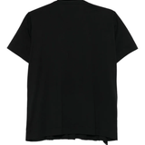 Black t-shirt,back view