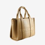 Tan bag, side view