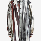 Grey shirt, full body view